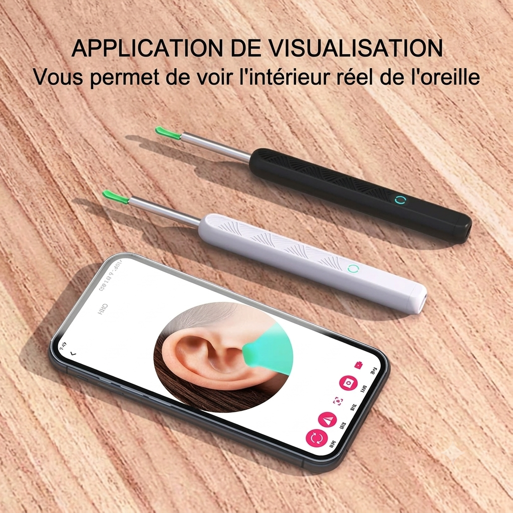 Nettoyeur d'Oreilles Intelligent HD